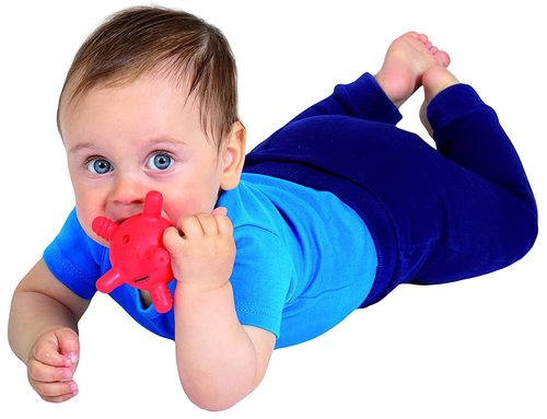 שלישיית נשכנים Gummyball רכים עם זיזים בטקסטורות שונות