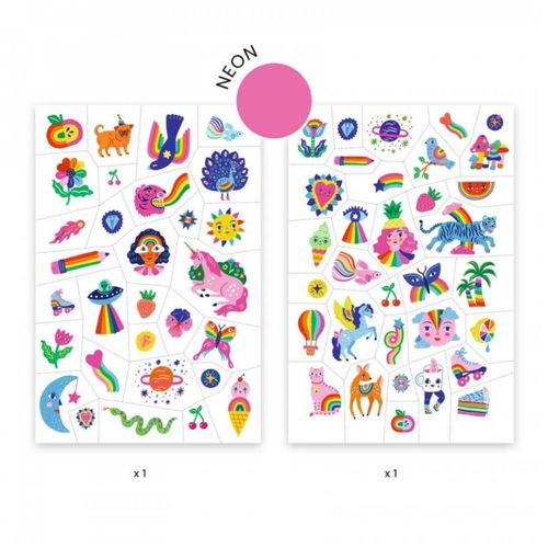 קעקועים -קשתות צבעוניות