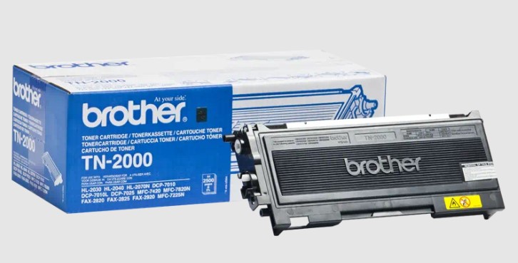 טונר TN-2000 מקורי של Brother - שחור