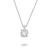 שרשרת ותליון יהלום סוליטר 1.0ct זהב 14K