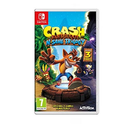 משחק Crash Bandicoot N.Sane Trilogy לNintendo Switch