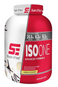 אבקת חלבון ISO ONE Whey | איזו וואן 1.8 ק"ג | סופר אפקט | SUPER EFFECT | בטעם שוקו