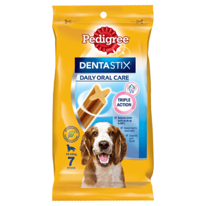 פדיגרי דנטה סטיקס מדיום 180 גרם Pedigree DentaStix M