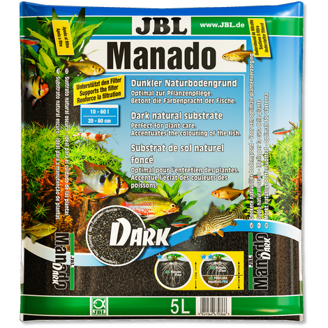 מצע מנאדו שחור 5 ליטר JBL Manado Dark