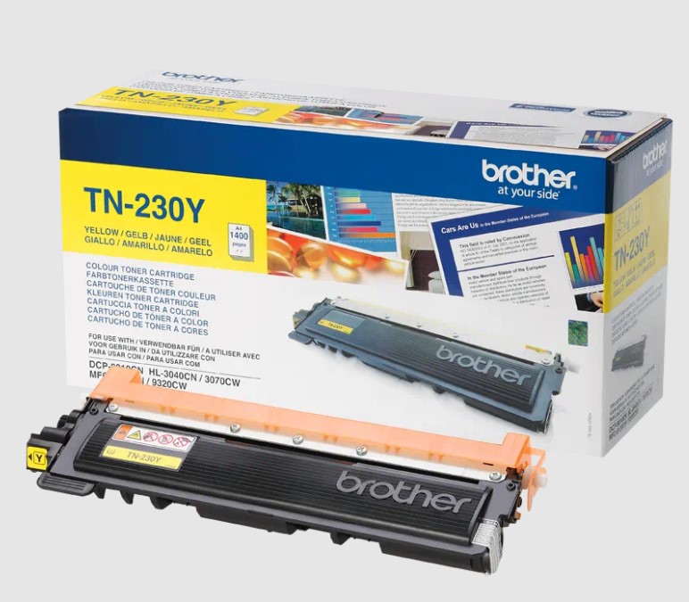 טונר TN-230Y מקורי של Brother - צהוב