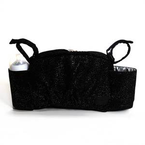 ארגונית לעגלה gitta on-the-go - שחור מנצנץ