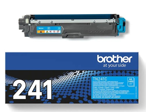 טונר TN-241C מקורי של Brother - צ'יאן (כחול)