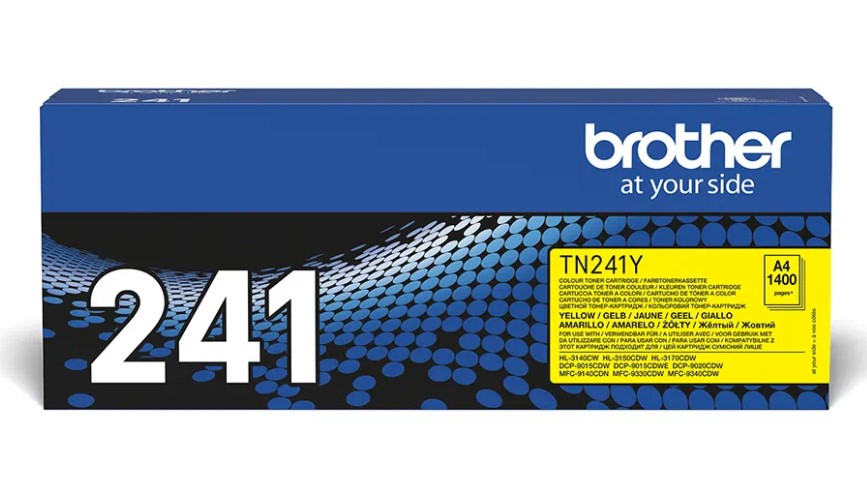טונר TN-241Y מקורי של Brother - צהוב