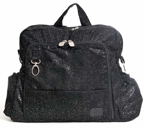 תיק החתלה gitta ideal גיטה איידיל - שחור מנצנץ