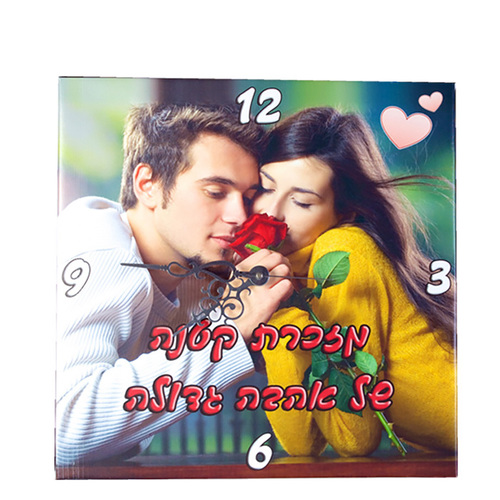 שעון תמונת קנבס