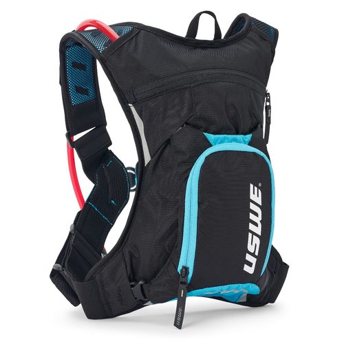 תיק רכיבה שחור / כחול -  USWE MTB HYDRO 3L  