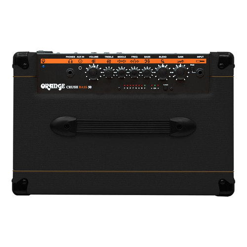 מגבר 50W לבס שחור ORANGE CRUSH BASS 50 BK