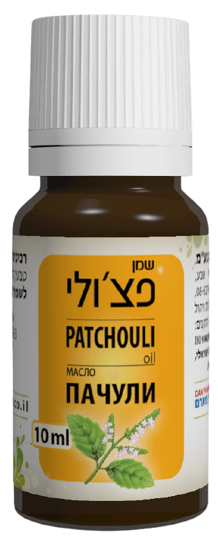 שמן פצ'ולי טבעי ללא בישום מכיל 10 מ"ל דאן פארם