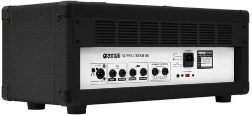 מגבר ראש שחור לגיטרה ORANGE SUPER-CRUSH-100-H BK 100W