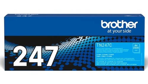 טונר TN-247C מקורי של Brother - כחול