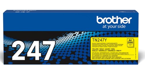 טונר TN-247Y מקורי של Brother - צהוב