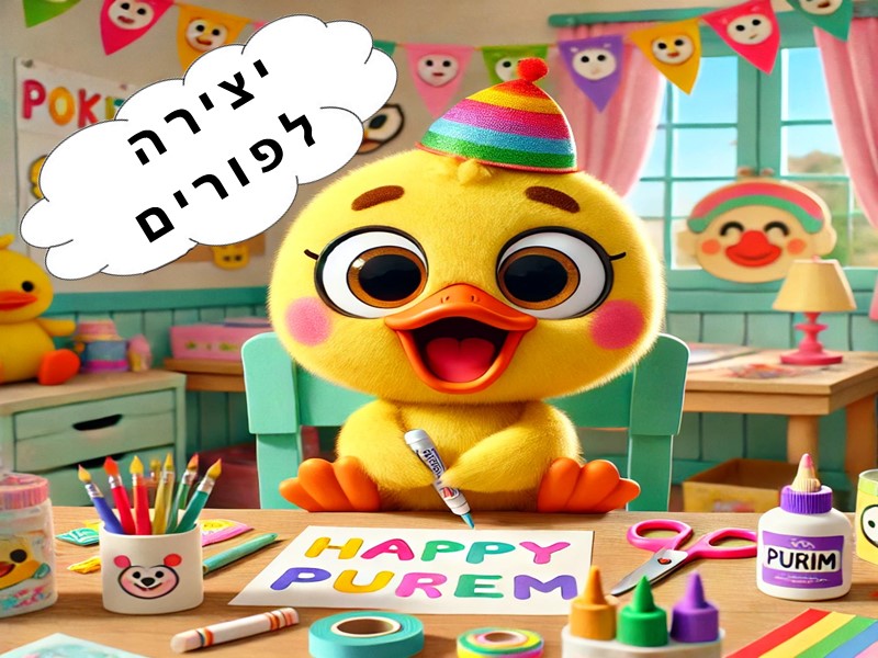 יצירה לפורים