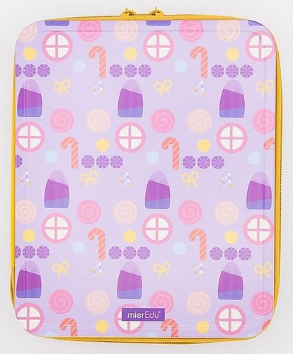 קלמר רב פעמי + ערכת משחק במגנטים עם למעלה מ 50 חלקים - בית ממתקים