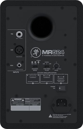 זוית נוספת Mackie MR524 Studio Monitor