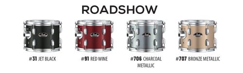 סט תופים ואביזרים Pearl Road Show 525SC Metalic