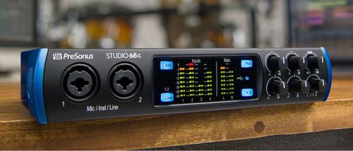 זוית נוספת PreSonus Studio 68C USB Audio Interface