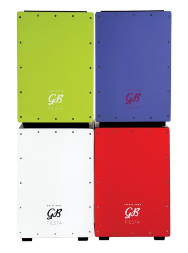 זוית נוספת Gon Bops Fiesta Cajon Ultra Violet