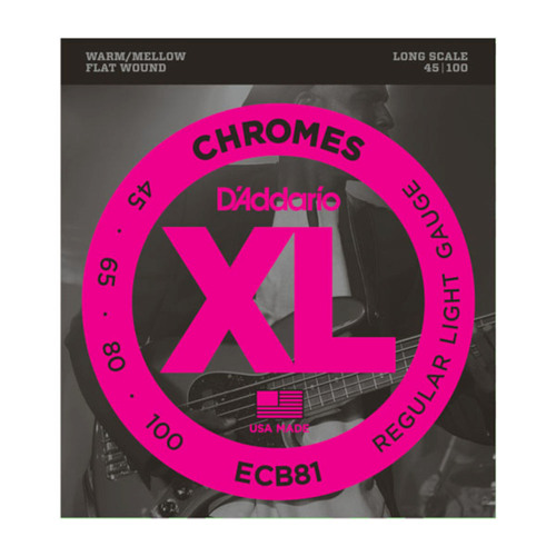 D'Addario ECB81 Light Gauge Flatwound