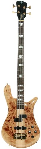 Spector Euro 4 LX Bass Guitar - Poplar Burl Natural Gloss