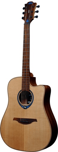 זוית נוספת Lag HYVIBE 10 THV10DCE-LB Smart Guitar