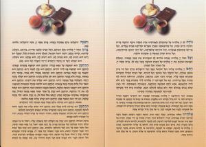 Seder Rosh Hashanah with Grace After Meals