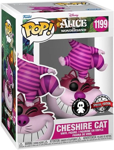 בובת פופ: (Cheshire Cat (Special Edition - חתול צ'שייר עומד על הראש