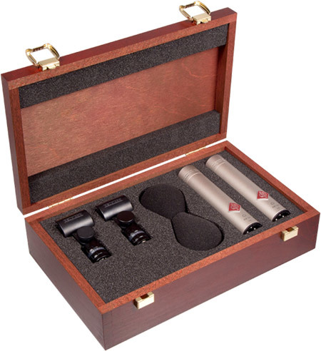 זוג מיקרופונים קונדנסרים  Neumann KM 184 stereo set
