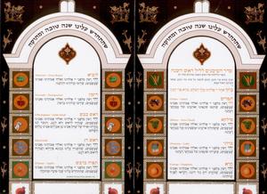 New Bencher for Rosh Hashanah- Black or Blue Covers