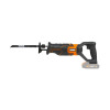 מסור חרב נטען- גוף בלבד WX500.9