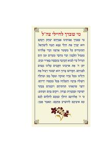 Blessings for Israeli Soldiers