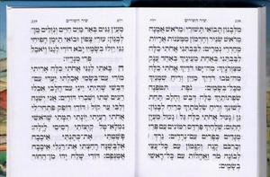 Colorful Tehillim of "Harei Yerushalayim" 