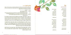 Seder Tu Bishvat with midrashim in the design of the Seven Species