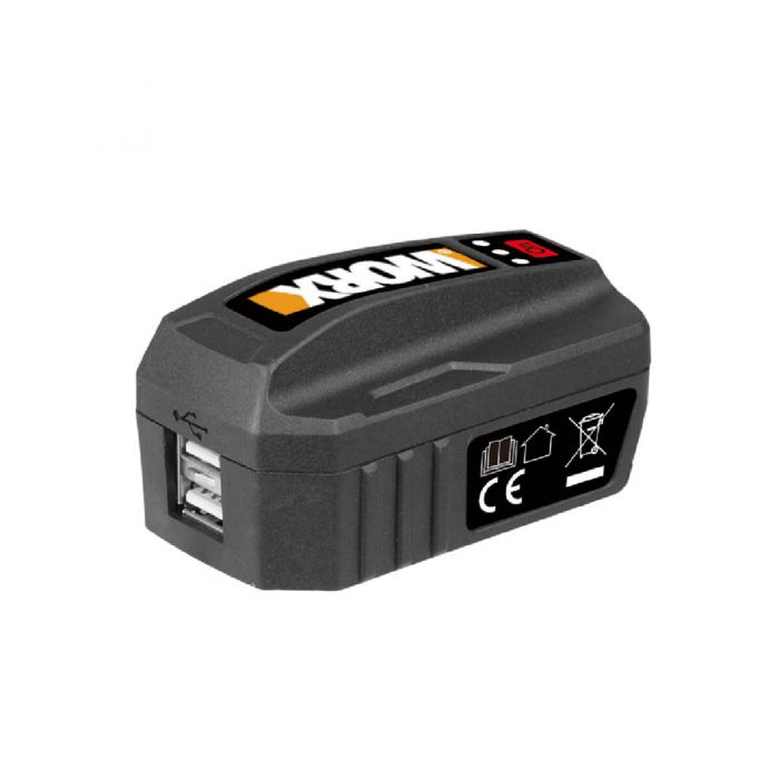 מחבר לסוללות WORX להטענת טלפונים ניידים WA4009