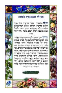Seder Hoshanot