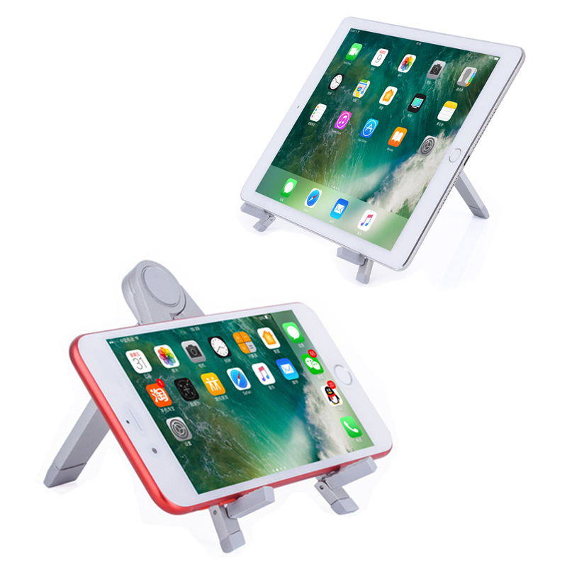 סטנד לטאבלט סגסוגת אלומיניום מתקפל נייד Tablet Stand עבור iPad אוויר מיני 1234 מתכוונן חצובה Stand מחזיק עבור 7-10 אינץ סמסונג Lenovo