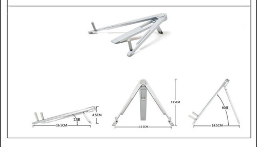 סטנד לטאבלט סגסוגת אלומיניום מתקפל נייד Tablet Stand עבור iPad אוויר מיני 1234 מתכוונן חצובה Stand מחזיק עבור 7-10 אינץ סמסונג Lenovo