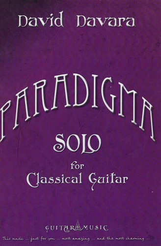 ספר תוים Paradigma Solo for Classical Guitar