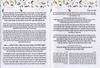 Birkat Hamazon Bencher in two versions of Ashkenaz and Eidot Mizrach - Leaves 