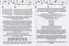 Birkat Hamazon Bencher in two versions of Ashkenaz and Eidot Mizrach - Leaves 