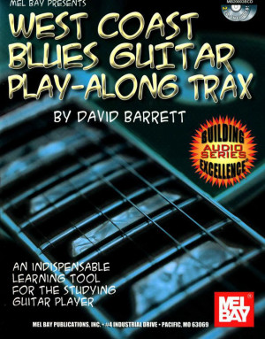 ספר תווים לגיטרה West Coast Blues Guitar Play-Along Trax