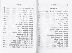 Anneni Hashem- Booklet of prayer and petition