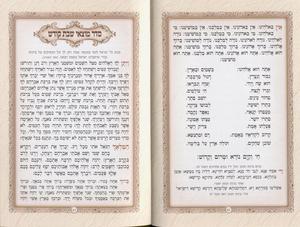 Zmirot Shabat with gold decorations and embossing on the cover