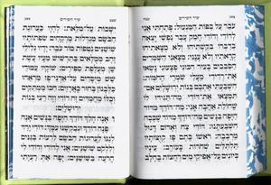 Tehillim with a Leather binding-small format