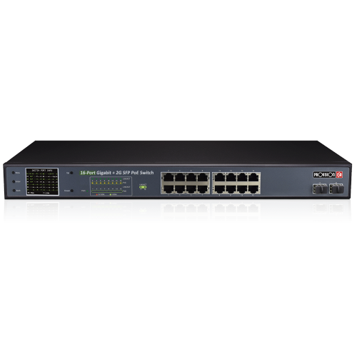 רכזת רשת \ ממתג PoES-16250GCL+2SFP
