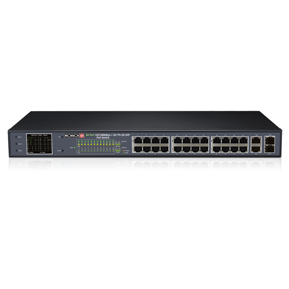 רכזת רשת \ ממתג PoES-24370CL+2G+2SFP